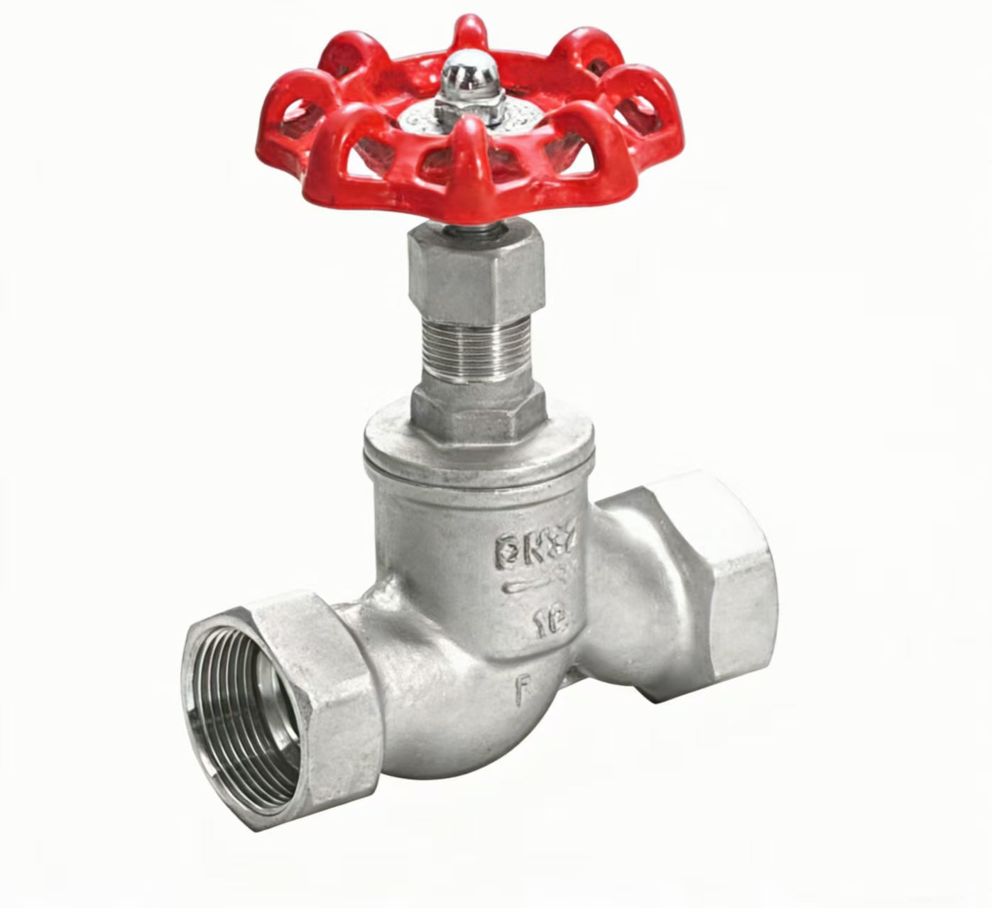 Threaded globe valve