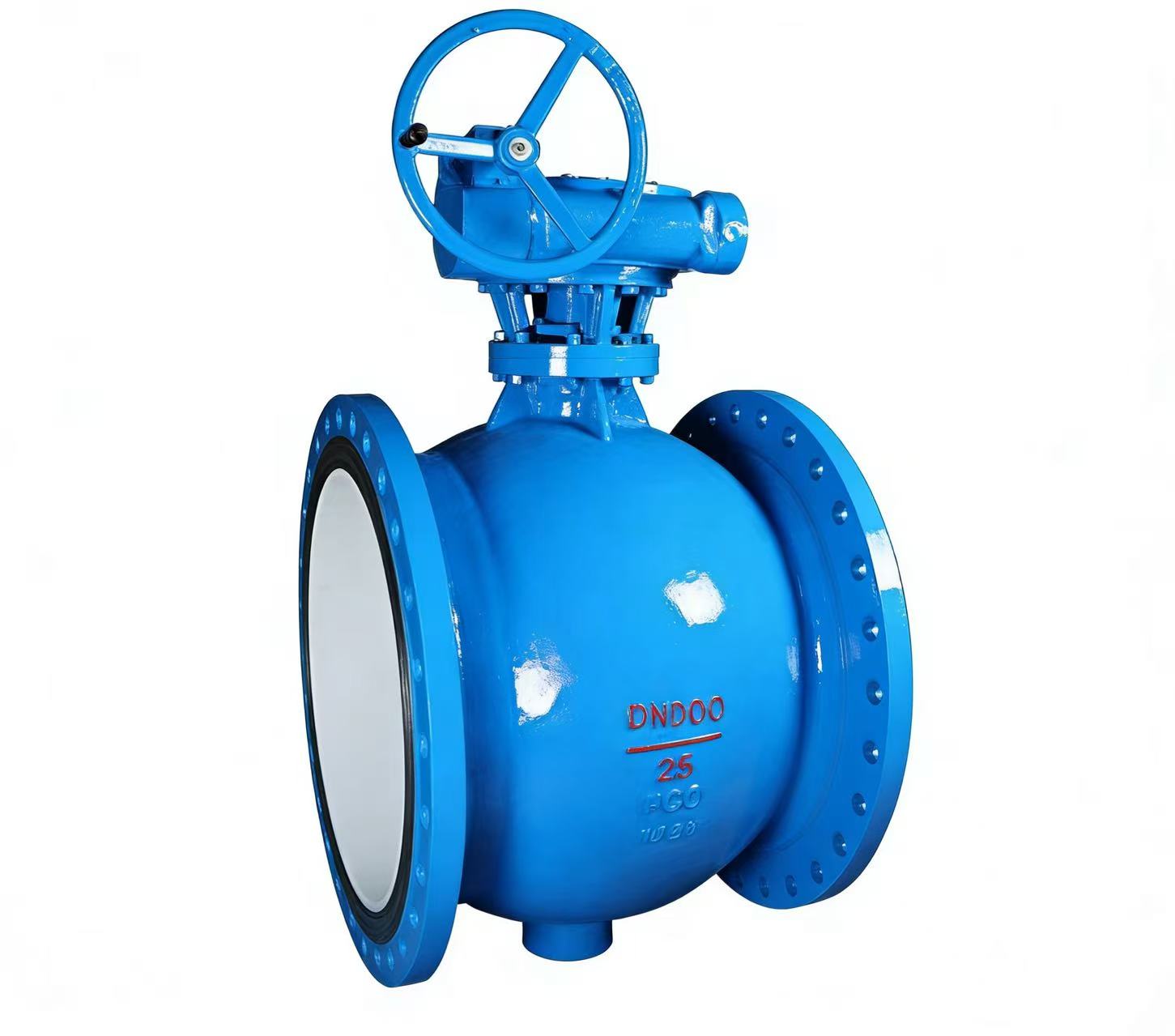 Eccentric hemisphere ball valve