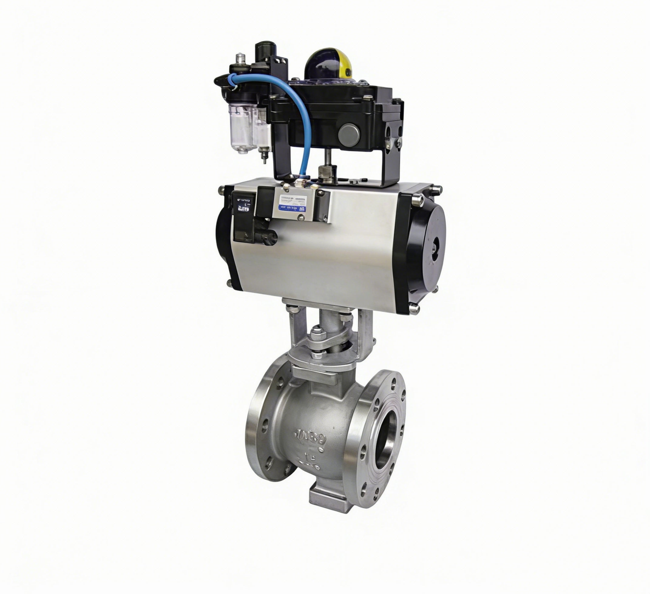 Pneumatic ball valve
