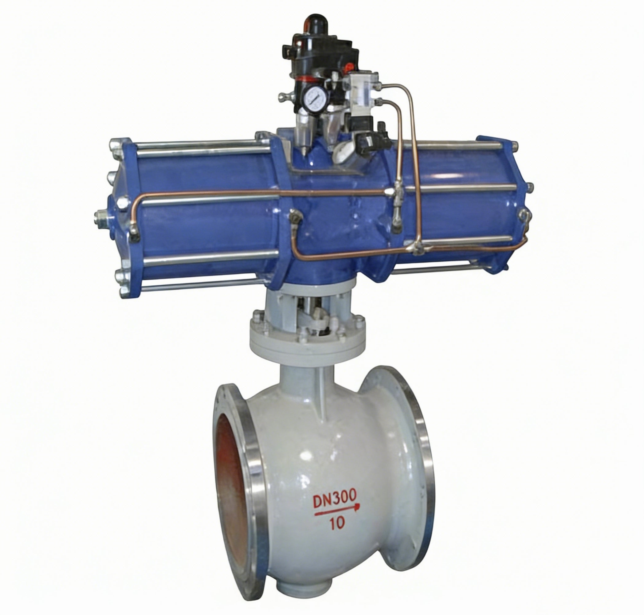 Pneumatic ball valve