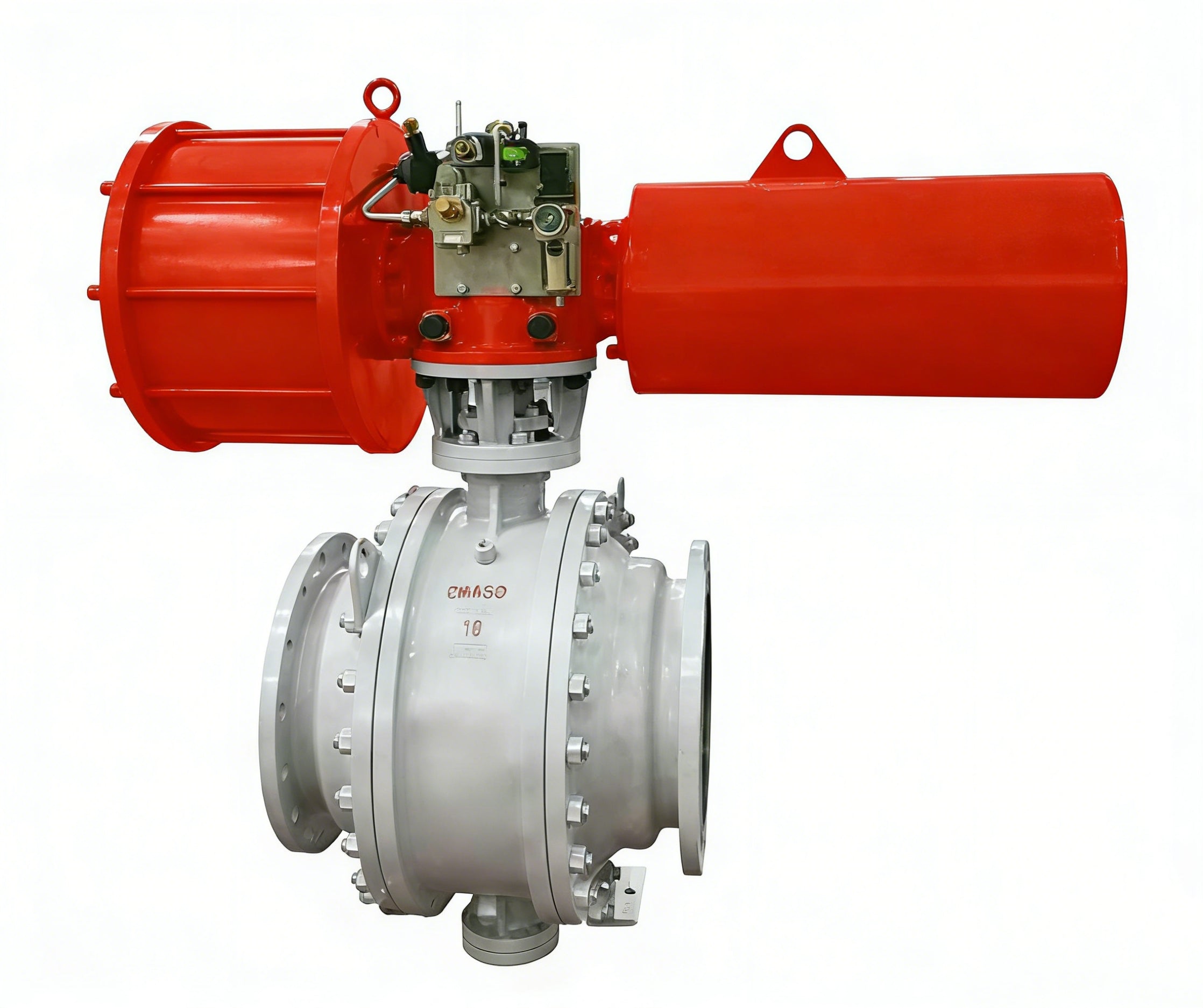 Pneumatic ball valve