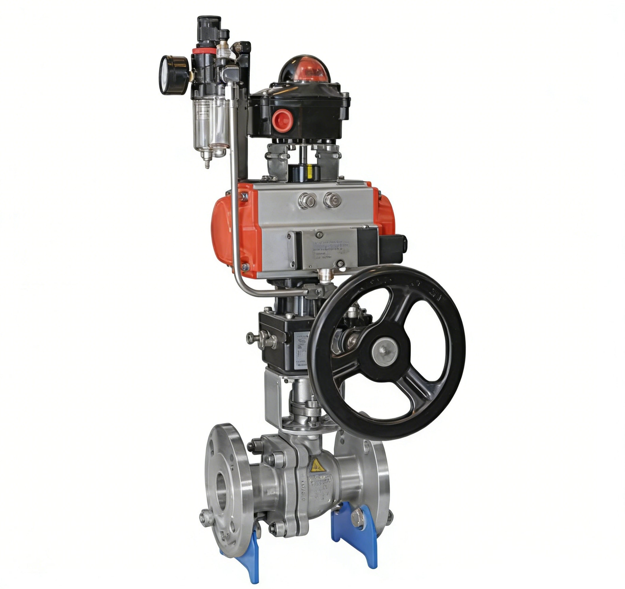 Pneumatic ball valve