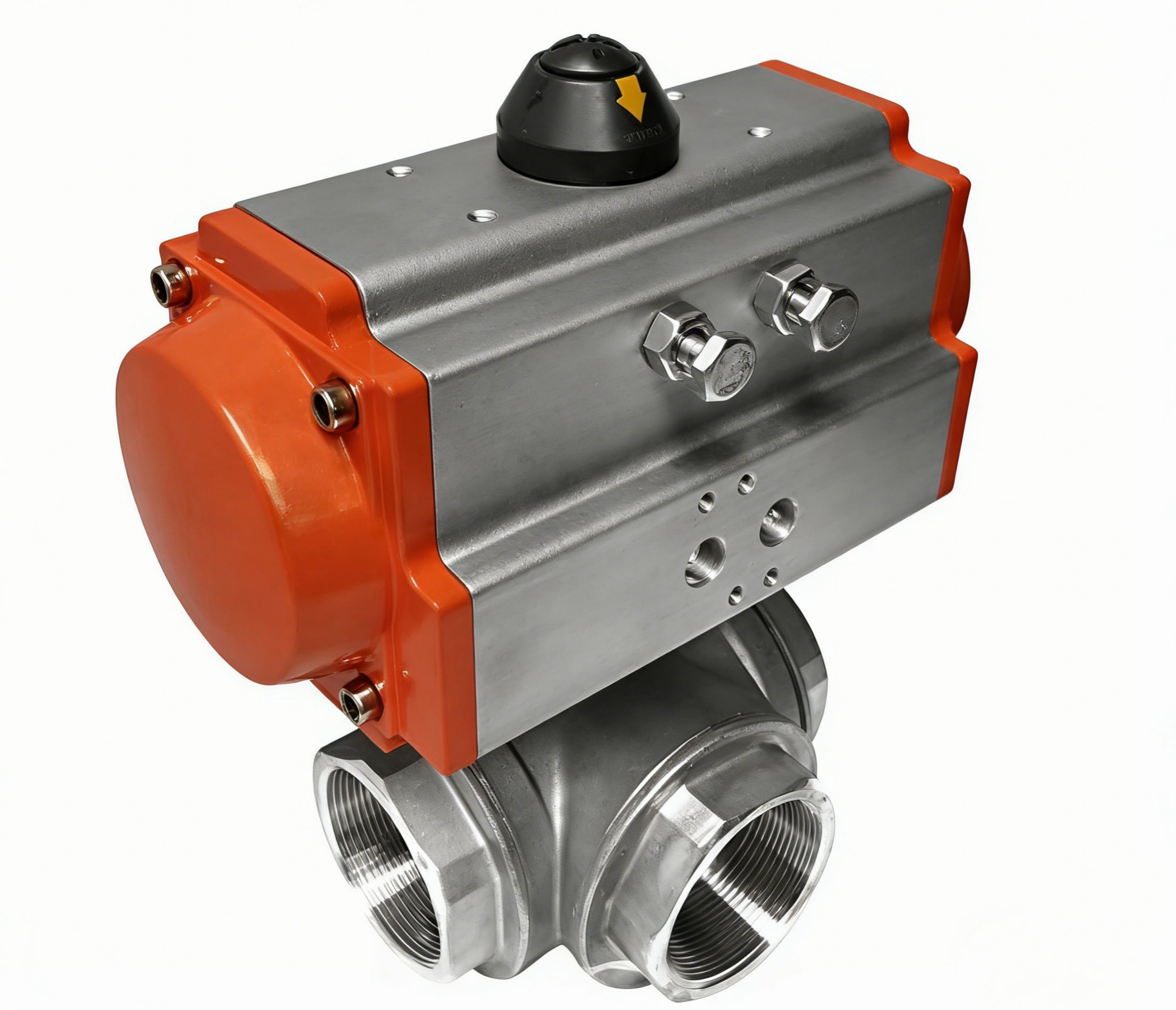 Pneumatic ball valve