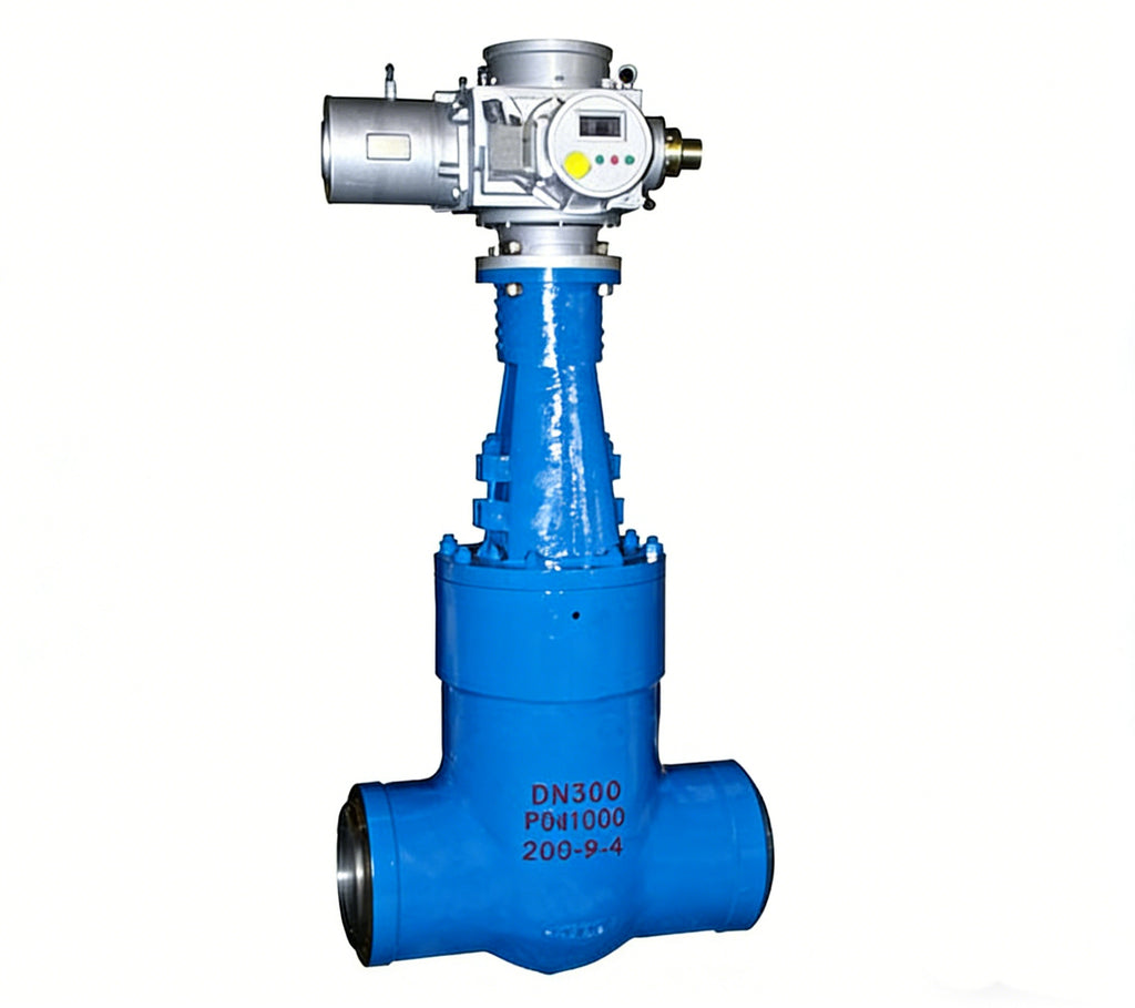 Power station gate valve