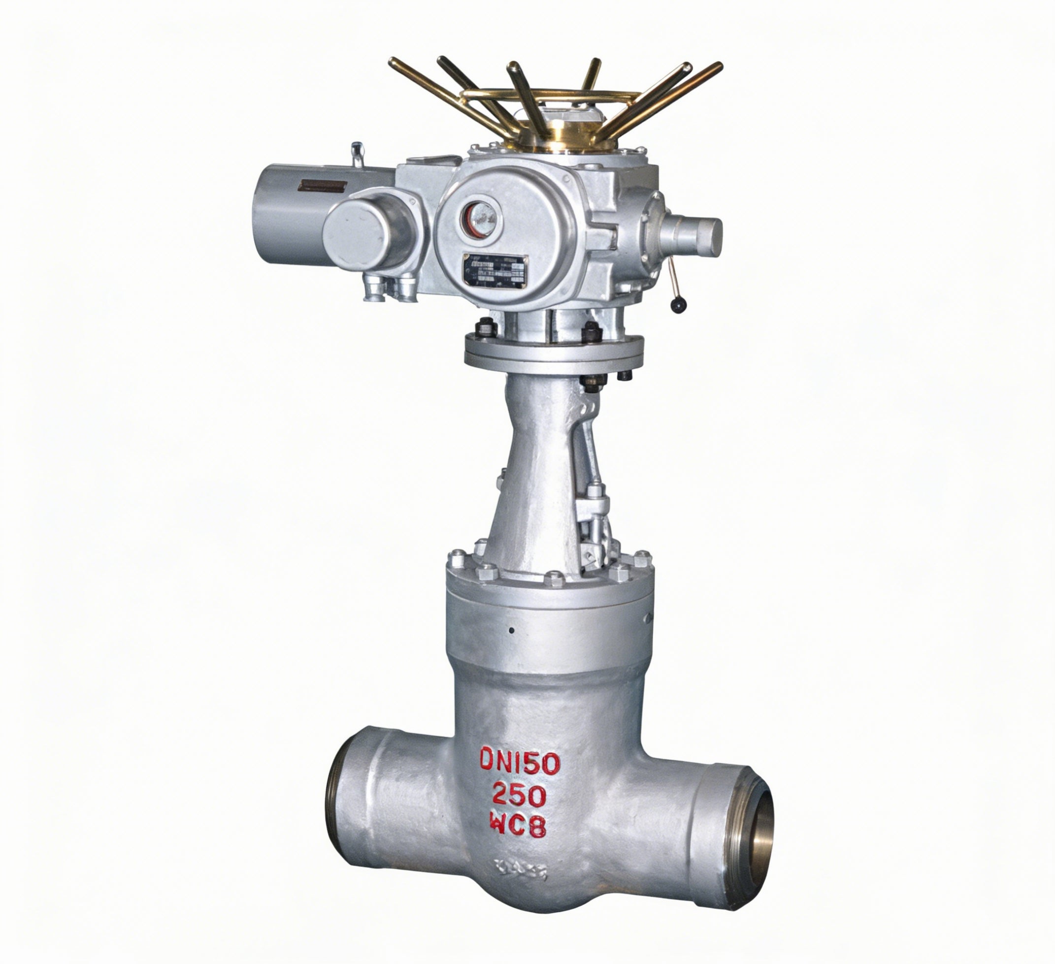 Power station gate valve