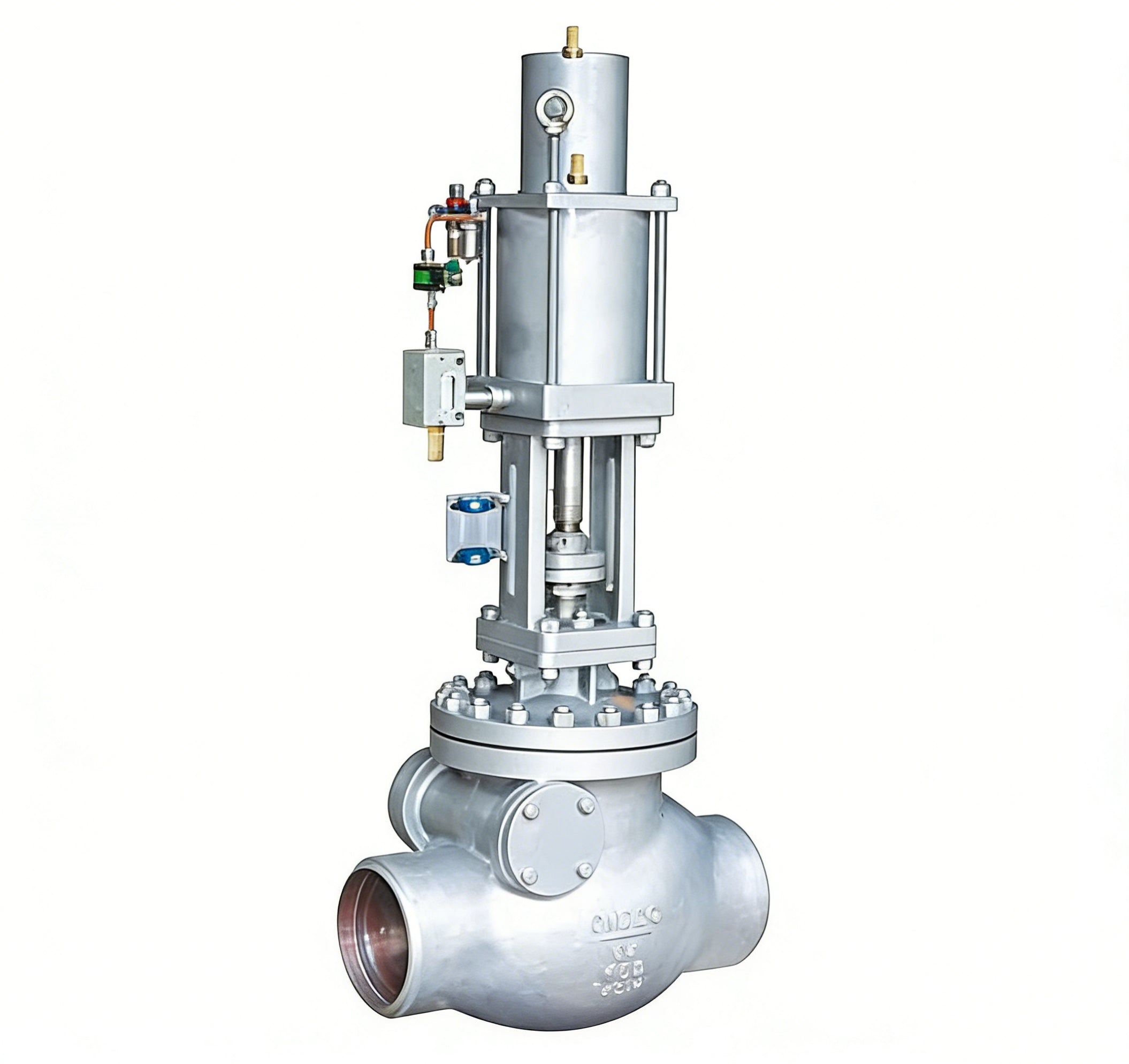 TG128 side mounted pneumatic valve