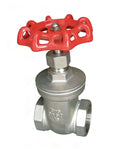 Threaded gate valve