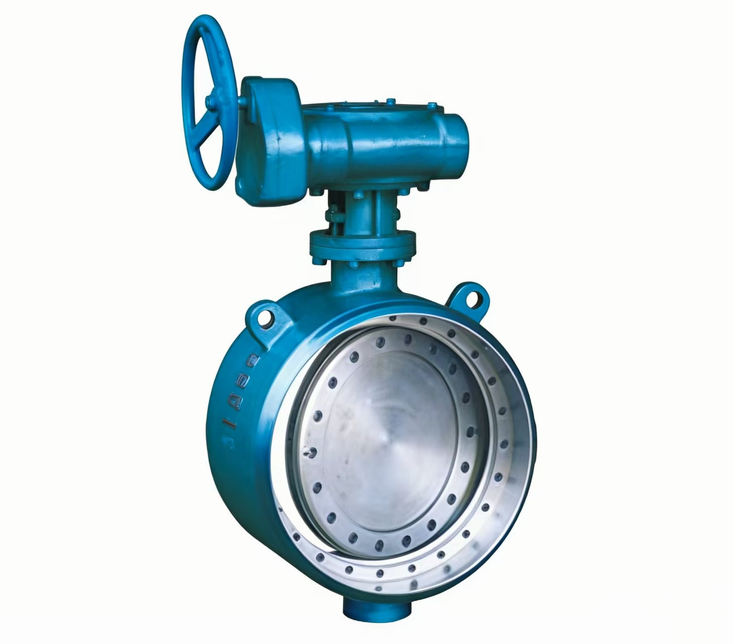 Welded butterfly valve