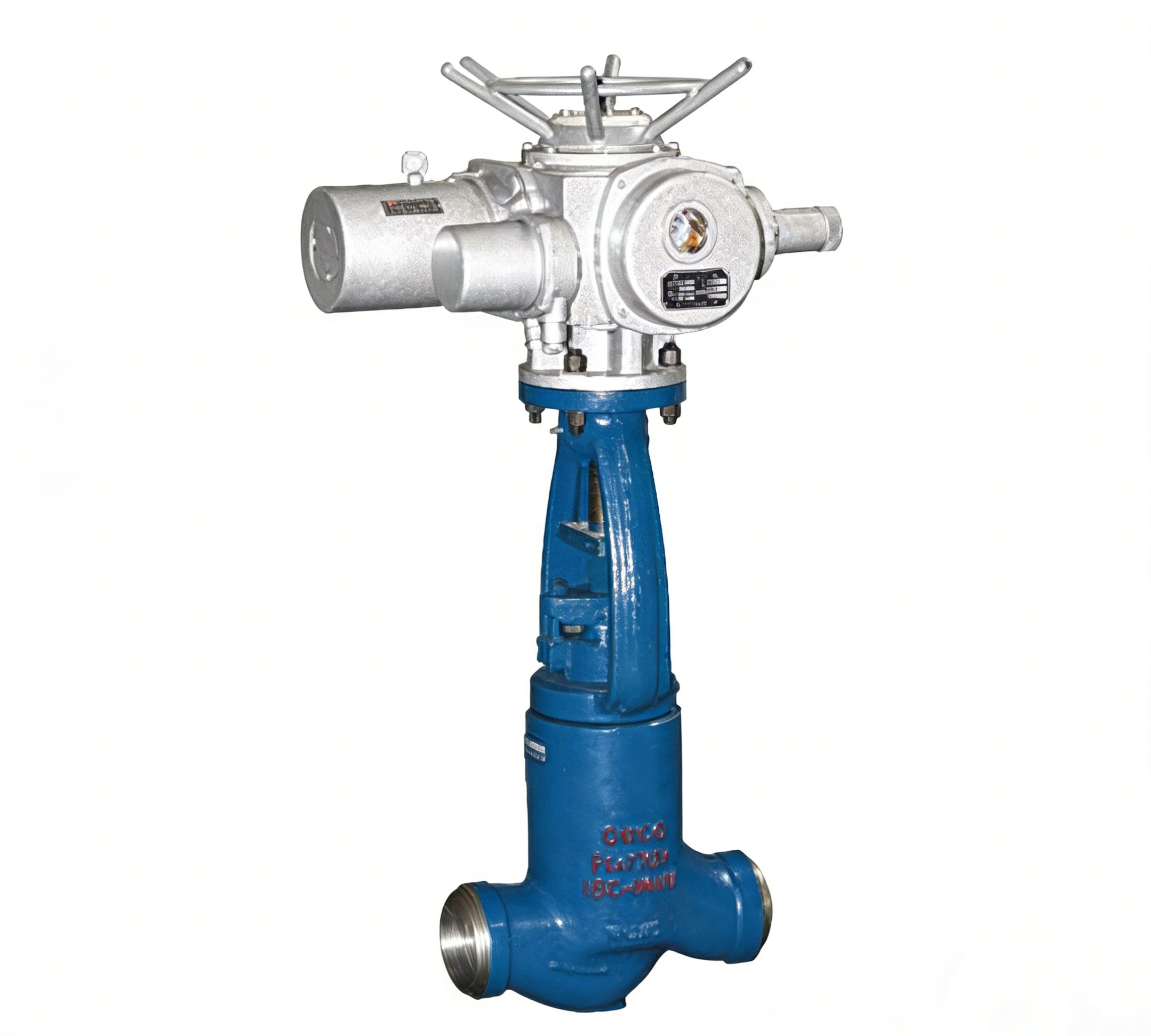 Power station shut-off valve