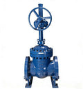Flanged gate valve