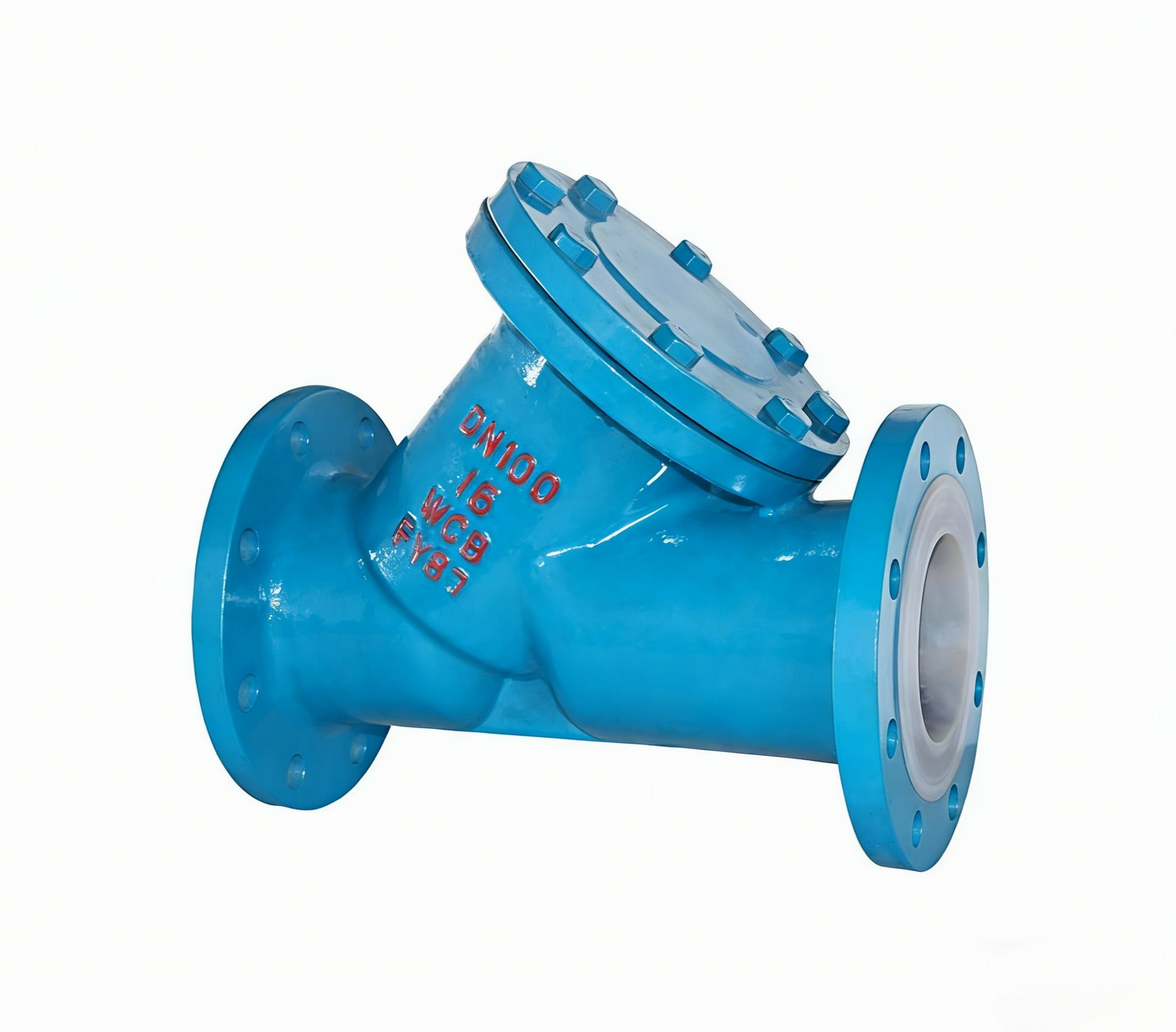 Fluorine-lined filter