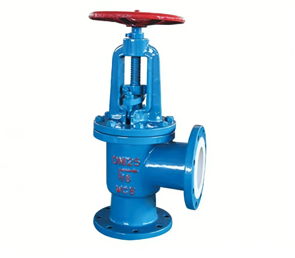 Fluorine-lined globe valve