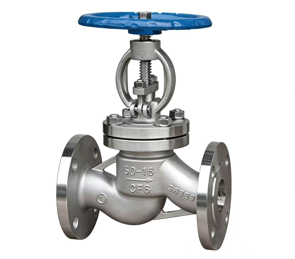Flanged globe valve