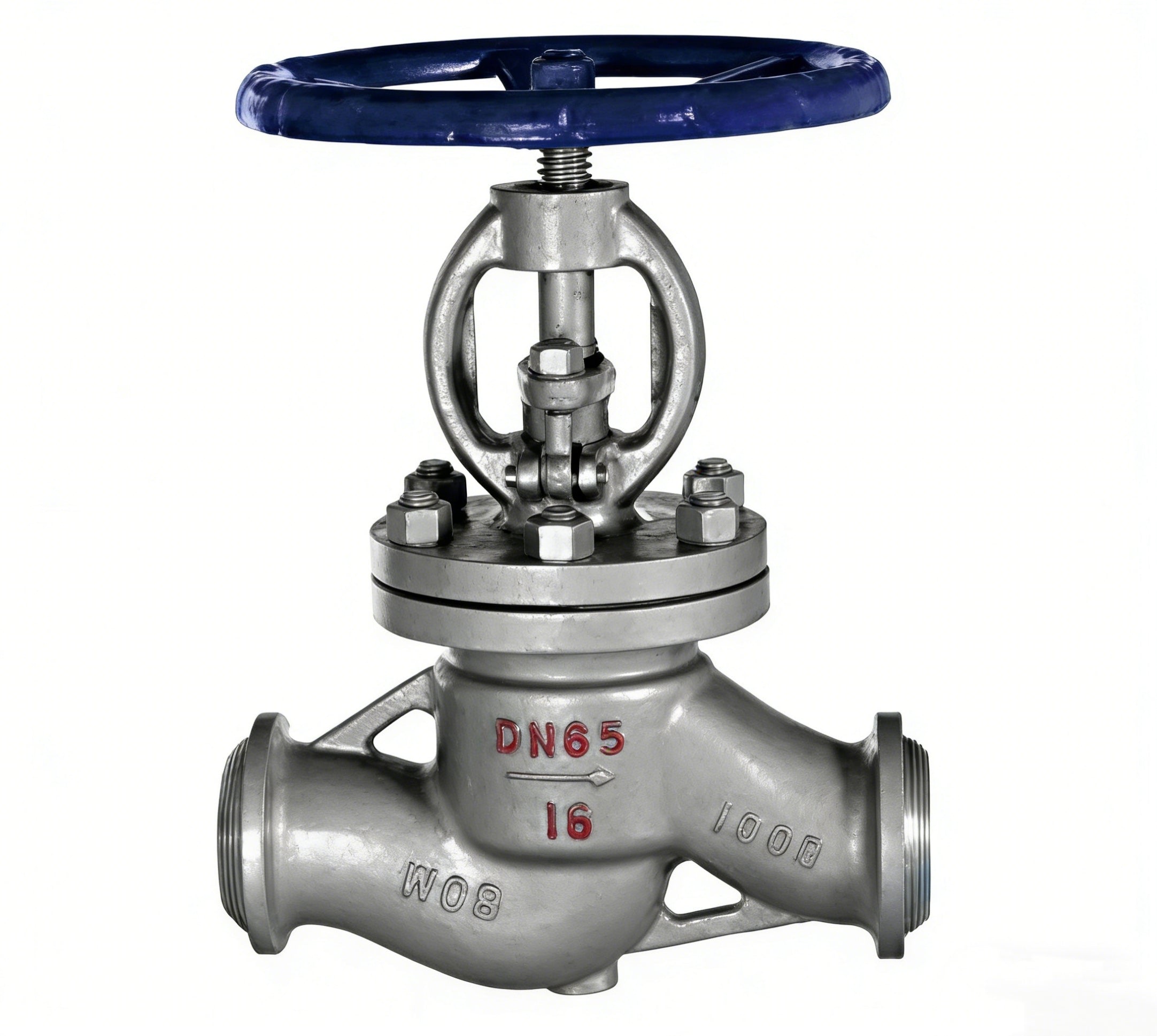 Welded globe valve